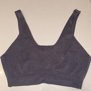 Free People - Purple Knit Bralette - Size Medium - SUPER SOFT